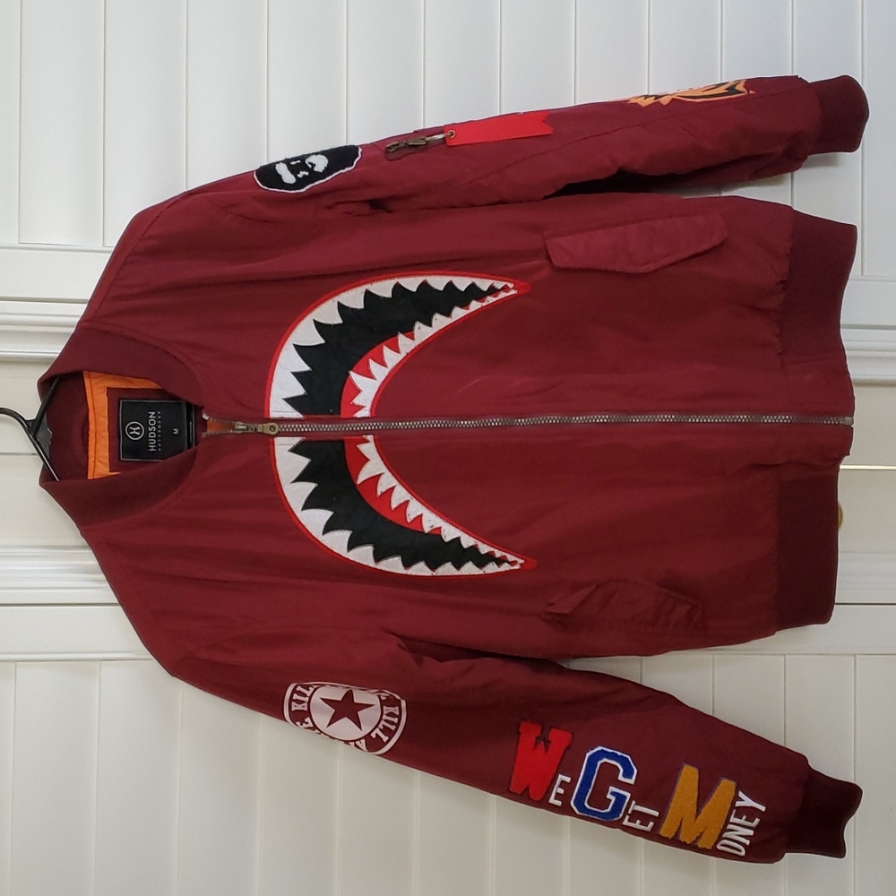 Hudson Shark Mouth Bomber Jacket